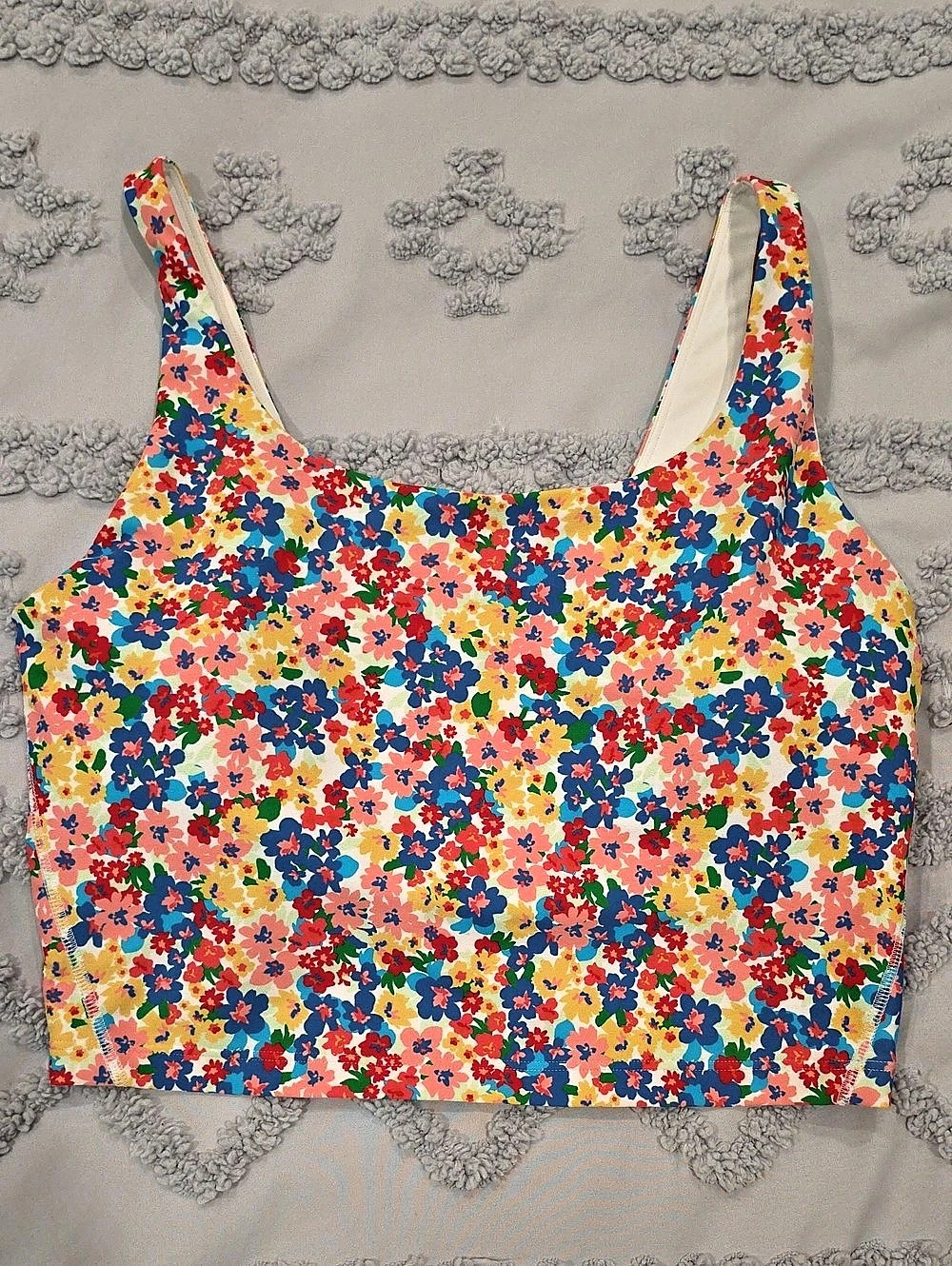 Old Navy Active Powersoft Longline Sportsbra - Go Dry - Light Support - Size L